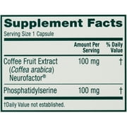 Neuriva Original Brain Health Supplement (30 count), Brain Support With Clinically Tested Natural Ingredients (Coffee Cherry & Plant Sourced Phosphatidylserine), 2 Pack