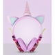 thumbnail image 2 of 2 piezas de de dibujos animados con brillo para , auriculares con cable para niñas y, 2 of 8