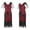 Red, variant on HKEJIAOI Fringe Dress Deals Clearance Birthday Dress Plus Size Vintage 1920s Flapper Tassel Great Evening Party Cocktail Dress Gold
