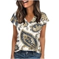 thumbnail image 2 of ATENAR T Shirts for Women Lightweight Loose Womens Shirts Summer Tee White 2XL, 2 of 7