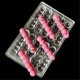 thumbnail image 2 of 10 Cavity Chocolate Mould Half Round Gourd Shape Cake Mould Cake Mould for Bakeware Candy Pastry Bak, 2 of 5