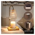 thumbnail image 4 of Candle Warmer Lamp, Electric Candle Lamp Warmer, Home Bedroom Decor Wax Melt ,Fast Heating, 4 of 6