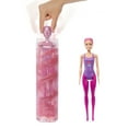 thumbnail image 2 of Barbie Color Reveal Glitter Hair Swaps Doll, Glittery Pink with 25 Hairstyling & Party-Themed Surprises Including 10 Plug-In Hair Pieces, Gift for Kids 3 Years Old & Up, 2 of 6