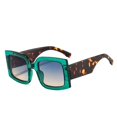 thumbnail image 2 of Large Frame Sunglasses for Men and Women, UV400 Protection, 99% Visible Light Transmission, AC Lenses, PC Frame, Stylish Design, 2 of 3