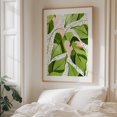 thumbnail image 6 of Blushing Leaves - Painting Botanical Abstract Pattern Tropical Modern Art Watercolor Nature Unframed Wall Art Print 30 x 40 inches, 6 of 13