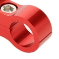 thumbnail image 3 of DYNWAVECA Car Fuel Hose Separator Clamp Hose Fitting Adapter, Aluminum Alloy - AN8 Red, Multi, 3 of 5