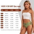 thumbnail image 2 of Womens Underwear - No Show Seamless Underwear for Women, Sage Green With Sunflowers Soft Stretch Women's Panties, Hipster Ladies Panties Breathable Bikini Underwear Briefs, 2 of 6