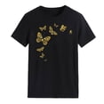 thumbnail image 4 of Palato Women's Plus Size Tops,Women's Hedging Casual Short Sleeve Love Printing T Shirt Top, 4 of 4