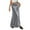 Gray, variant on Mgmyaa Womens Straight Skirts Elastic Waist Drawstring Long Skirt Maxi Sheath Skirt