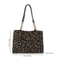 thumbnail image 3 of Bolso Mano para Mujer Lona Con Leopardo Y El (), 3 of 9