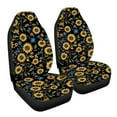 thumbnail image 7 of ZIATUBLE Sunflower Butterfly Car Seat Covers for Women Washable Front Seat Covers Full Set of 2 Comfortable Auto Protectors for Most Cars Car Accessories for Interior Decoration, 7 of 7