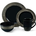 thumbnail image 2 of Pfaltzgraff® Bryson Black 16-Piece Dinnerware Set Stoneware, 2 of 9