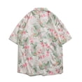 thumbnail image 4 of DDAPJ pyju Big and Tall Hawaiian Shirt for Men Short Sleeve Casual Button Down Shirt Summer Tropical Beach Aloha Shirts Men Hawaii Party Shirt Limited Time Sales Multicolor XXXL, 4 of 8