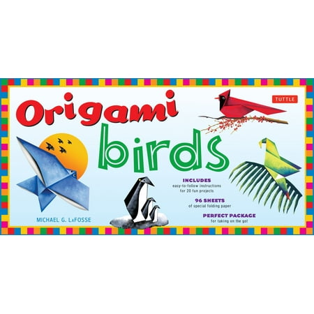 Origami Birds Kit Make Colorful Origami Birds with This Easy Origami Kit Includes 2 Origami Books 20 Projects  98 HighQuality Origami Papers