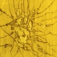 thumbnail image 1 of Ahgly Company Machine Washable Indoor Square Abstract Yellow Contemporary Area Rugs, 5' Square, 1 of 4