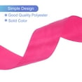 thumbnail image 3 of Unique Bargains 24 Yards Rose Red Satin Ribbon, Polyester for Gift Wrapping Wedding Decoration, 3 of 6