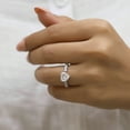 thumbnail image 5 of Jewelegant 2 Ct Heart Shaped Moissanite Engagement Ring - Moissanite Wedding Ring, 5 of 6
