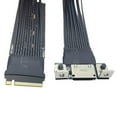 thumbnail image 3 of M.2 NVME to Oculink 4i Extension Cable for Card M.2 to SFF-8611 Adapter PCIe4.0 Gen4 Cable for Laptop Desktop, 3 of 5