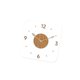 thumbnail image 4 of Reloj de pared decorativo nórdico creativo acrílico versátil silencioso para la pared Cuadrado de 30 cm x 30 cm, 4 of 9