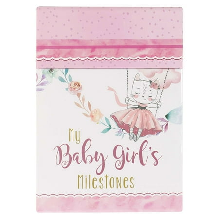 Card Box My Baby Girl s Milestones