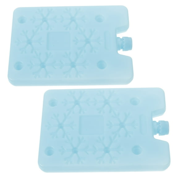 Masteelf Hemoton 2pcs Reusable Ice Pack Cooling Packs for Freezer Container Cooler Outdoor Practical Ice Packs