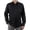 Black, variant on Mens Dress Shirts Solid Color Long Sleeve Stretch Formal Shirt Perfect for Business Casual Occasions A Button-Down Dress Shirt Tailored for Men