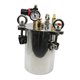 thumbnail image 5 of Tanque de presión para dispensador de pegamento, máquina dispensadora de pegamento, barril de presión, cubo de almacenamiento de 3 l, acero inoxidable, 5 of 8