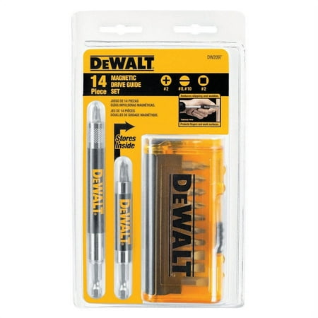 

DEWALT Screwdriver Bit Set Magnetic Drive Guide 14-Piece (DW2097CS)