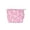 Pink, variant on Small Floral Cosmetic Bag Portable Makeup Pouch for Handbags, 6.3x5.5 Inch Polyester and Canvas Mini Toiletry Organizer for Daily Travel and Storage Yellow