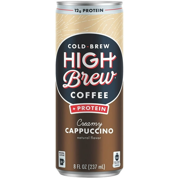 High Brew Coffee Creamy Cappuccino   Protein 8 HBC00560