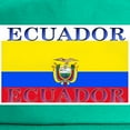 thumbnail image 2 of CafePress - Ecuador Ecuadorian Flag Cap - Adjustable 100% Brushed Unisex Casual Cotton Baseball Cap, Beige, 1, 2 of 2