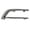 Chrome, variant on For Buick Encore 2020 21 22 23 2024 Bumper Cover Molding Driver Side | Rear | Made Of Plastic | Chrome | Replacement For GM1146116