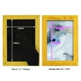 thumbnail image 4 of Welle I - Framed Print w/glass - Sunflower Yellow, 4 of 8