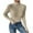 Beige, variant on Aoochasliy Womens Sweaters Clothes Pullover Cardigan Soild Long Sleeve Round-Neck