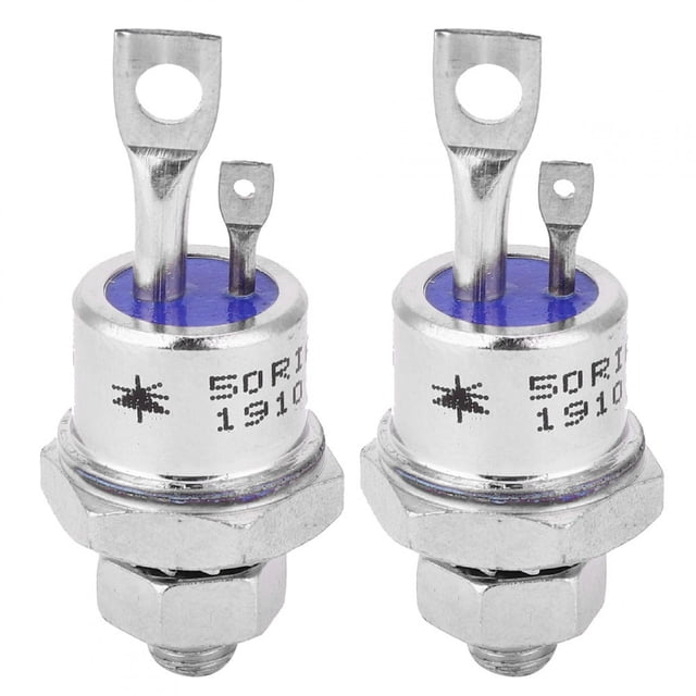 Rectificador controlado por silicio, rectificador de tiristor rectificador controlado por silicio de 2 piezas Tiristor RI meticulosamente diseñado NikouMX herramienta
