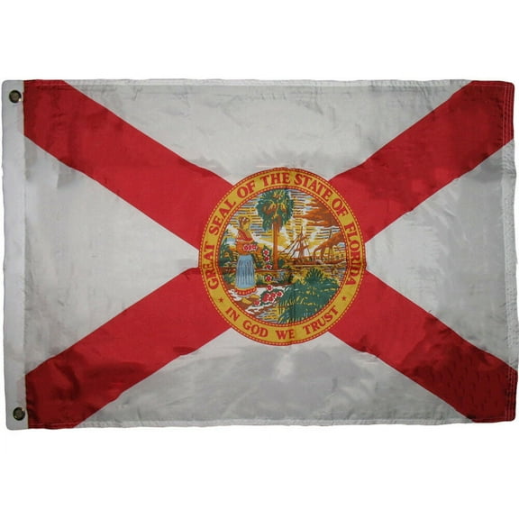 2X3 Florida State Flag 2'X3' House Banner Grommets Super Polyester Premium