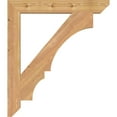 thumbnail image 3 of Ekena Millwork 3 1/2"W x 28"D x 32"H Balboa Slat Smooth Bracket, Western Red Cedar, 3 of 4