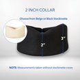thumbnail image 4 of Foam Cervical Collar/Neck Brace 2" Univ. Beige, 4 of 5