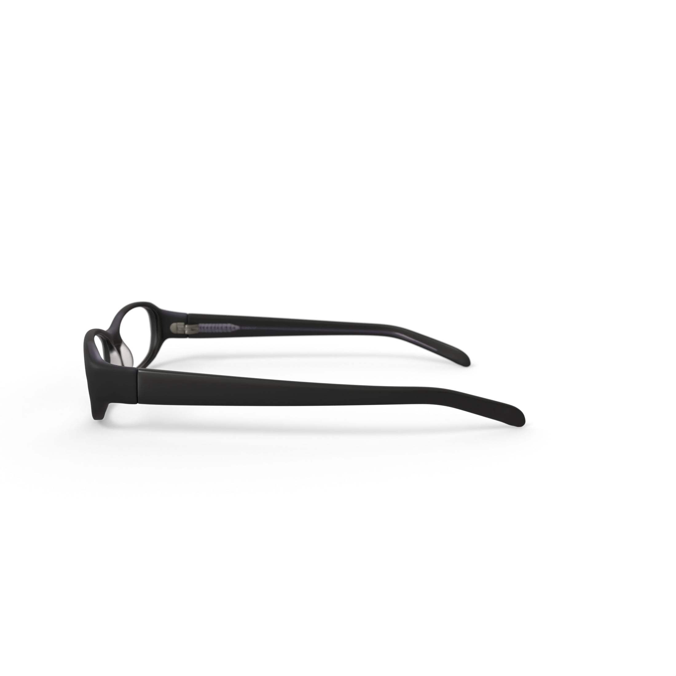 Walmart Women's FM11100 Oval Prescription Eyeglasses with Case, Black Crystal