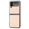 thumbnail image 3 of Funda de moda de fibra de carbono anticaída para Samsung Galaxy Z Flip 4 5 Flip5 Flip2 5G Flip4 Flip 3 2 Flip3, funda delgada protectora, 3 of 5