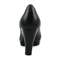 thumbnail image 2 of Sofft Mandy II Women  Round Toe Leather Black Heels, 2 of 5