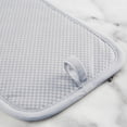 thumbnail image 4 of KitchenAid Gingham Pot Holder 2-Pack Set, Matte Grey, 7"x10", 4 of 7
