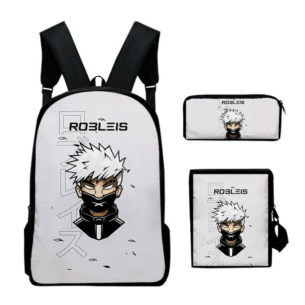 Set de mochilas Robleis Cartoon Kids School Mochila Anime