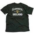 thumbnail image 2 of Guinness Official Ireland Harp Men's T Shirt Short Bottle Green Colour 100% Cotton, 2 of 3