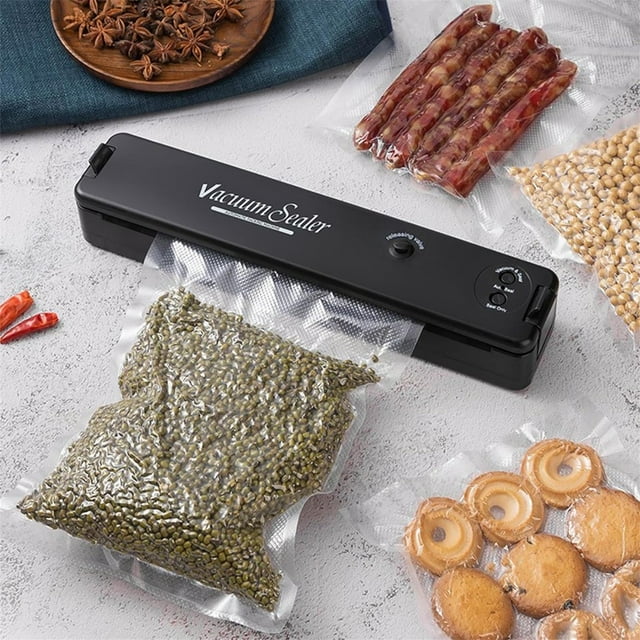 Bande de Scellage Weatherstripping, Scelleuse sous Vide Aujourd'hui Protecteur Alimentaire Machine de Scellage sous Vide Automatique pour la Conservation des Aliments Système d'Emballage pour Aliments Frais et Stockage des Aliments