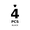 4 Black, variant on Greenink Men's Black Crew Neck T-Shirt, Short Sleeve, Comfort Fit undershirts basic Tee,1-pack