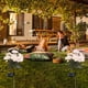 thumbnail image 4 of Luces solares LED de 7 cabezales para jardín de rosas | Iluminación decorativa impermeable de plástico para caminos de jardín | Lámpara solar de flores de bajo consumo con encendido y apagado, 4 of 6