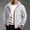 Gray, variant on LMOIPLI Mens Hooded Softshell Jacket Multi Zipper Chest Pockets Full Zip Windproof Water Resistant Outdoor Hiking Fishing Casual Outerwear Pink XXL