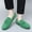 Green, variant on Unisex Slip-On Moccasin Loafers | Men's & Women's Navy Blue Round-Toe Dress Shoes with Arch Support | Comfortable Casual &  Easy-Clean Durable Design | Slip-Resistant |Formal All-Season Slippers