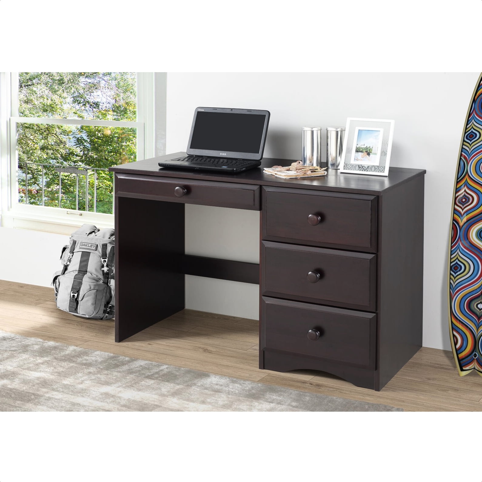 Beedle solid wood desk deals